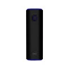 Carregador portatil Dazz Pop Preto com luzes Azul