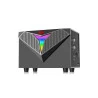 Parte frontal subwoofer gamer Redragon 2.0 Toccata colorida