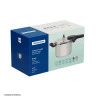 Panela de pressão Tramontina Brava 4,5 litros aço inox