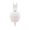Headset gamer Redragon Scylla Lunar White H901W