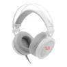 Headset gamer Redragon Scylla Lunar White H901W