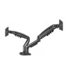 SUPORTE ELG ARTICULADO P/ 2 MONITORES DE 17" A 35" C/ PISTÃO 