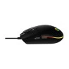 lateral Mouse Gamer Logitech G203 Lightsync RGB Preto 8000DPI