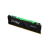 Memória 16GB DDR4 3000 Kingston Fury Beats RGB CL16 black
