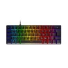 Teclado gamer mecânico Pcyes Outemu Red Hotswap LED RGB 