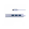 HUB USB TIPO C / TYPE C P/ 3 USB 3.0 + RJ45 HC-4RJ VINIK