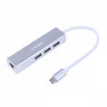 HUB USB TIPO C / TYPE C P/ 3 USB 3.0 + RJ45 HC-4RJ VINIK