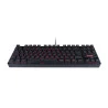Teclado gamer mecânico TKL Neron Black Outemu Blue