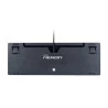 Parte de baixo Teclado gamer mecânico TKL Neron Black Outemu Blue