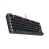 Diagonal Teclado gamer mecânico TKL Neron Black Outemu Blue