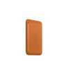 Carteira de Couro com Magsafe Apple Castanho Dourado MM0Q3ZE/A 