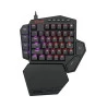 Teclado gamer mecânico Redragon RGB Switch Azul Diti X K601-RGB