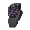 Teclado gamer mecânico Redragon RGB Switch Azul Diti X K601-RGB