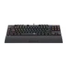 Teclado óptico gamer Redragon K588 RGB Pro Switch Marrom 