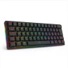 TECLADO MECANICO GAMER REDRAGON K642 AKALI KEYCAPS BRANCO