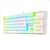 TECLADO MECANICO GAMER REDRAGON K551WP MITRA BRANCO SWITCH 
