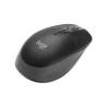 Visão diagonal Mouse Logitech M190 Cinza Sem Fio 910-005902