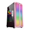 Gabinete Gamer OEX Haven GH300 Rosa ATX