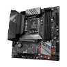 Visão diagonal Placa Mãe I5/I7/I9 Gigabyte Aorus Pro B660M DDR4 12/13 Geração