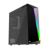 Gabinete Gamer Aerocool Shard Preto RGB ATX Lateral Acrílico