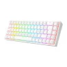 TECLADO MECANICO GAMER REDRAGON K631W-RGB CASTOR BRANCO