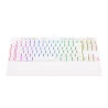 Teclado Óptico Redragon Broadsword Pro Branco K588W PT-Brown RGB