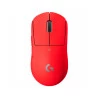 Visão de cima Mouse Gamer Pro X Superlight Logitech G Sem Fio Vermelho 910-006783