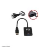 CABO HDMI M X VGA F 15 CM C/ AUDIO F3 - JC-AD-HM/VGA 