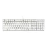 Visão superior TECLADO GAMER MECANICO OEX GUARDIAN TC701 BRANCO - 50.0028