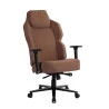 CADEIRA GAMER ELEMENTS MAGNA LINHO MARROM