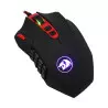 Mouse Gamer Redragon M901-2 Perdition 3 Preto 12.400DPI 