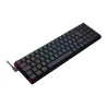 Teclado Mecânico Redragon K626 Ashe RGB Preto Switch Vermelho