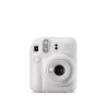 Frente Kit Câmera Instax Mini 12 Branca com Bolsa e 10 Filmes Macaron