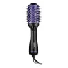 Frente Escova Secadora Taiff Easy Oval Preta e Lilás 220v