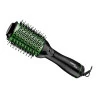 Diagonal Escova Secadora Taiff Easy Oval Preta e Verde 220v