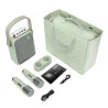 Kit Caixa de Som Divoom Songbird-HQ com Microfone Verde Bluetooth