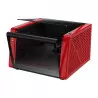 GABINETE GAMDIAS GAMER NESO P1 BR PRETO COM VERMELHO