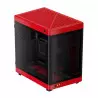 GABINETE GAMDIAS GAMER NESO P1 BR PRETO COM VERMELHO