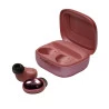 FONE DE OUVIDO BLUETOOTH OEX BUD TWS30 ROSA METALICO