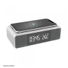 CARREGADOR SEM FIO BRIGHT C/ CAIXA DE SOM BLUETOOTH BRANCO -600