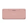 TECLADO SEM FIO BT LOGITECH PEBBLE KEYS 2 K380S ROSA