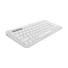 TECLADO SEM FIO BT LOGITECH PEBBLE KEYS 2 K380S BRANCO