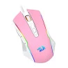 MOUSE REDRAGON M910PW-RGB RANGER BRANCO COM ROSA
