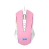 MOUSE REDRAGON M910PW-RGB RANGER BRANCO COM ROSA