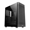 GABINETE REDRAGON AEROGLASS PRETO CA-602B