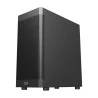 GABINETE REDRAGON AEROGLASS PRETO CA-602B