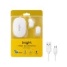 FONE DE OUVIDO BRIGHT BLUETOOTH MAX SOUND BRANCO FN569 