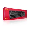 Teclado USB Multmídia KB-M10BK Preto C3Tech