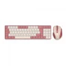 Kit gamer Redragon teclado e mouse BS-8772 rosa