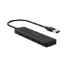 Hub C3tech USB 2.0 HU-230BK 4 portas 